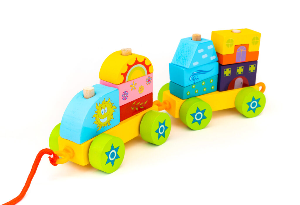  Stacking Train Toddler Toy for little children