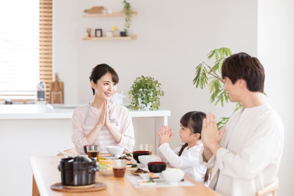 食事の挨拶