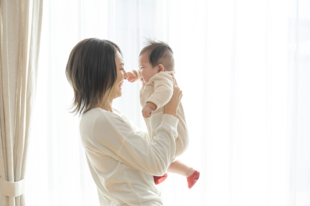 子供への話しかけ