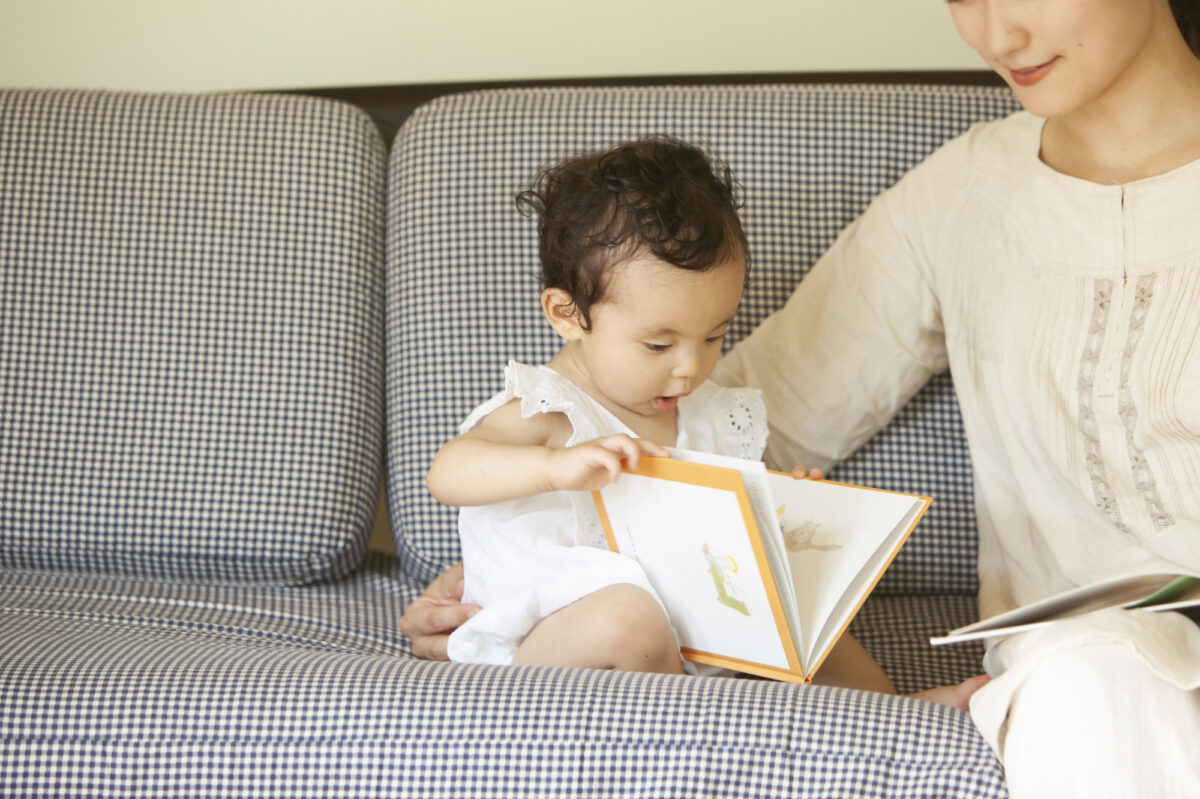 ベビーくもん読み聞かせ